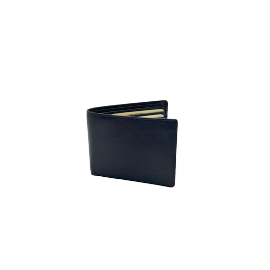 Men's Small Wallet with All Cards 596/2 Black