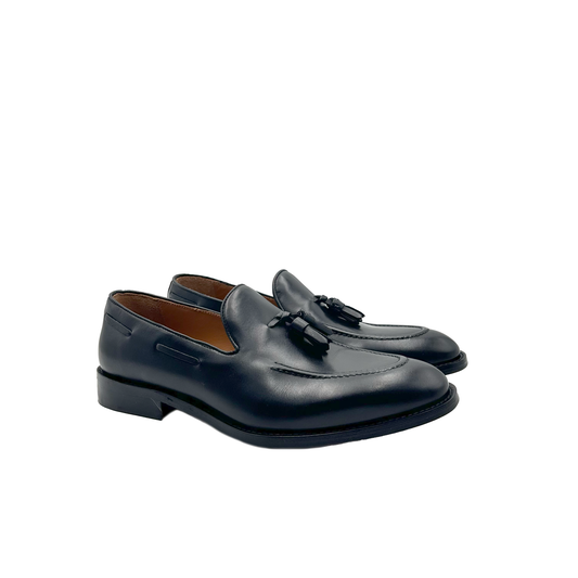 Nappine Lace Loafers 45213 Vitello Nero
