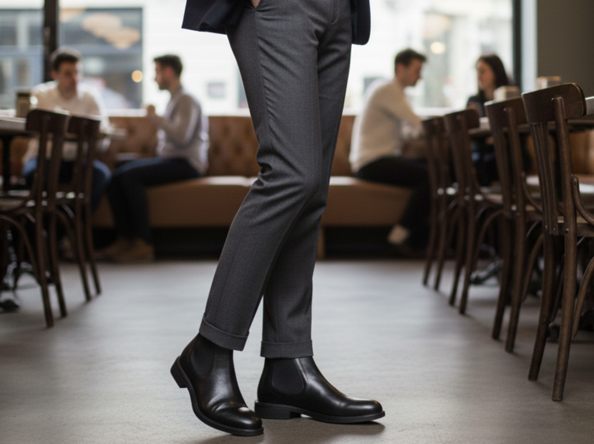 34225 Wax Chelsea Black