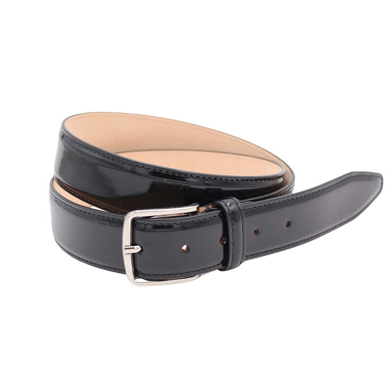 Black abrasive handmade belt