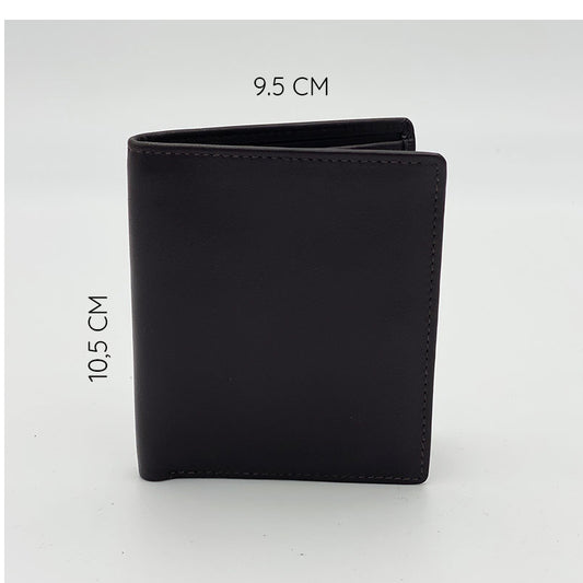 Small Vertical Wallet Nappa Moro 8103