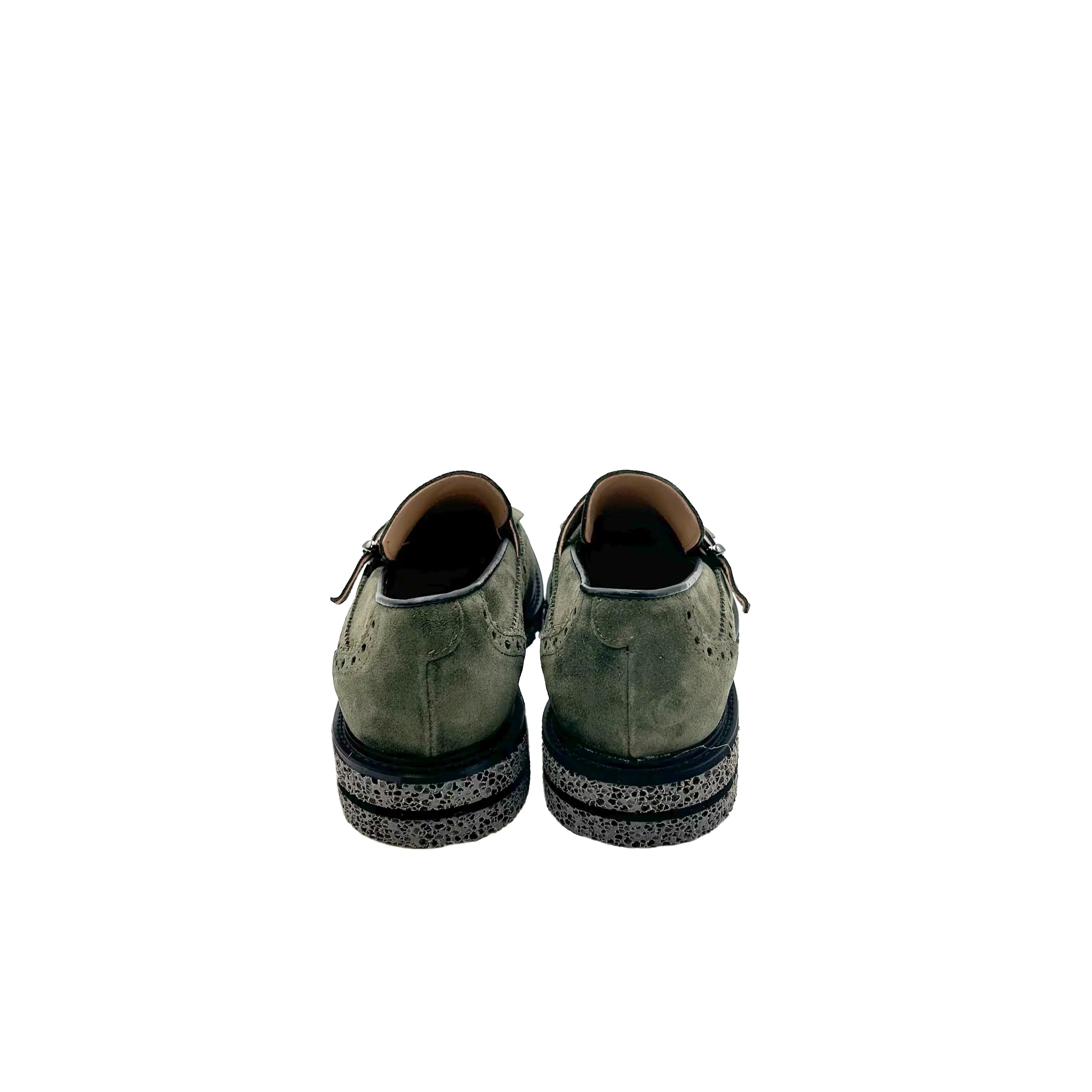 090 Camoscio Oliva - Scarpe Biella | Barbera Sandro e Figli snc