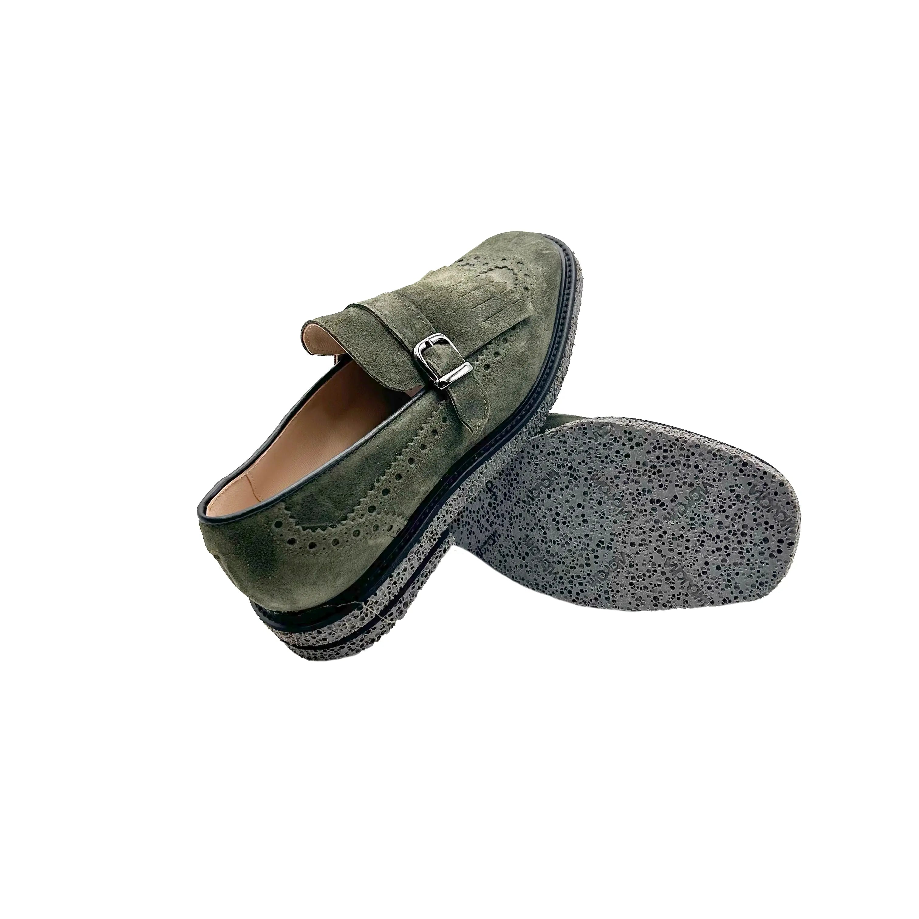 090 Camoscio Oliva - Scarpe Biella | Barbera Sandro e Figli snc