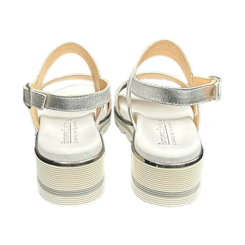 1093 Bianco Argento - Scarpe Biella | Barbera Sandro e Figli snc