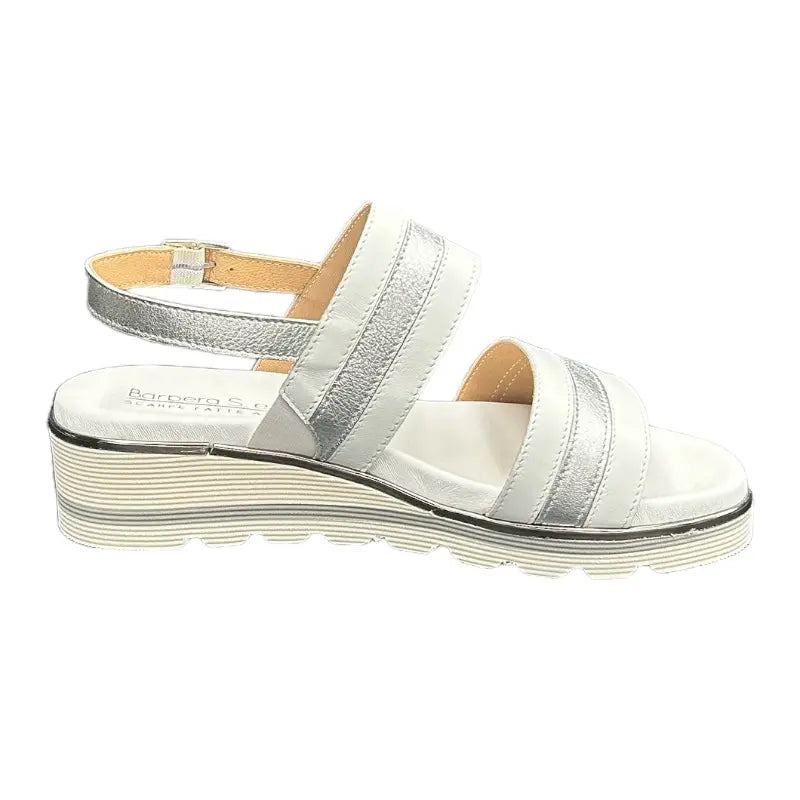 1093 Bianco Argento - Scarpe Biella | Barbera Sandro e Figli snc