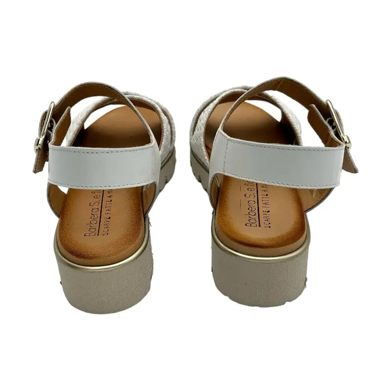 1097 Treccia Bianca - Scarpe Biella | Barbera Sandro e Figli snc