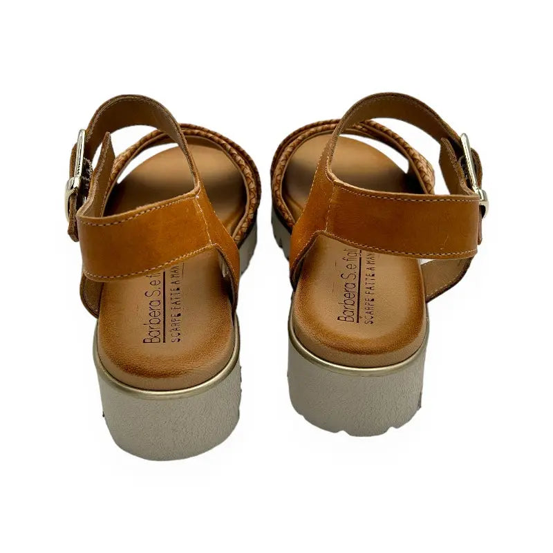 1097 Treccia Cuoio - Scarpe Biella | Barbera Sandro e Figli snc