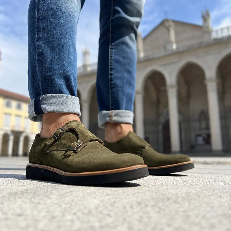 1528 GoRain Verde - Scarpe Biella | Barbera Sandro e Figli snc