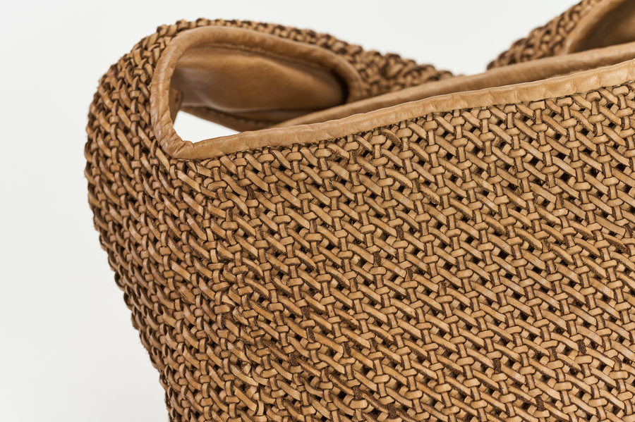 Borsa 2027 intreccio cuoio