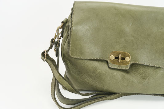 Borsa 2028 verdone Barbera Biella - Scarpe Fatte a Mano