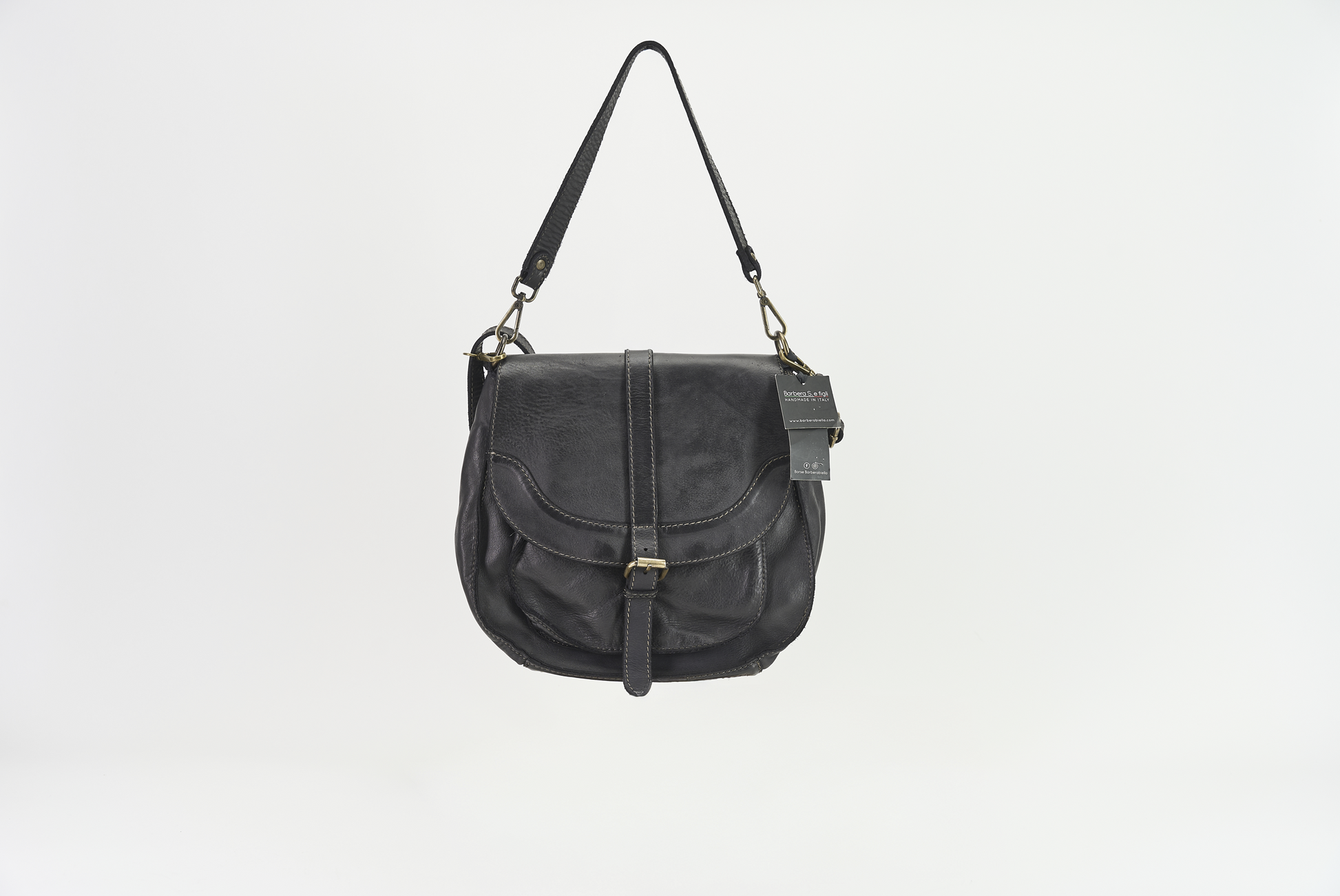 Borsa 2030 nero Barbera Biella - Scarpe Fatte a Mano