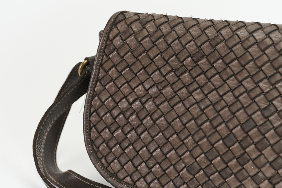 Borsa 2031 intreccio moro