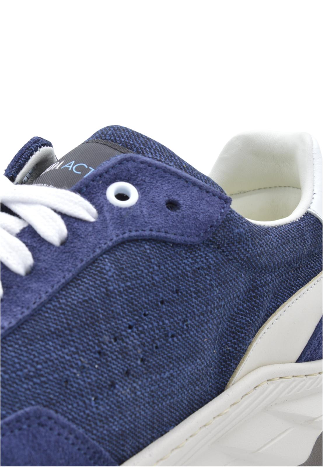 Wooly Runix blu Barbera Biella - Scarpe Fatte a Mano