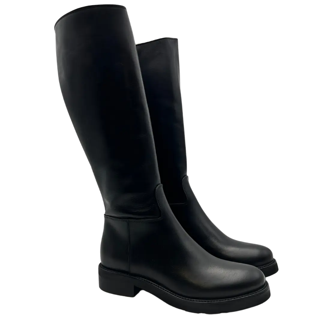 Alice 2 Nero Barbera Biella - Scarpe Fatte a Mano