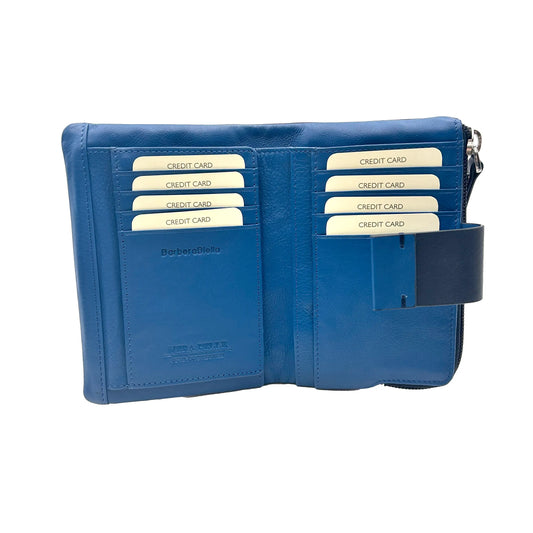 6046 Portafoglio Donna Blu/Reef - Scarpe Biella | Barbera Sandro e Figli snc