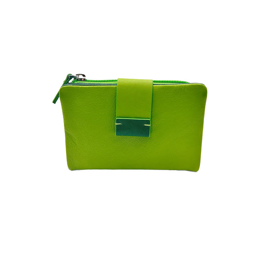 6046 Portafoglio Donna Verde/Green - Scarpe Biella | Barbera Sandro e Figli snc