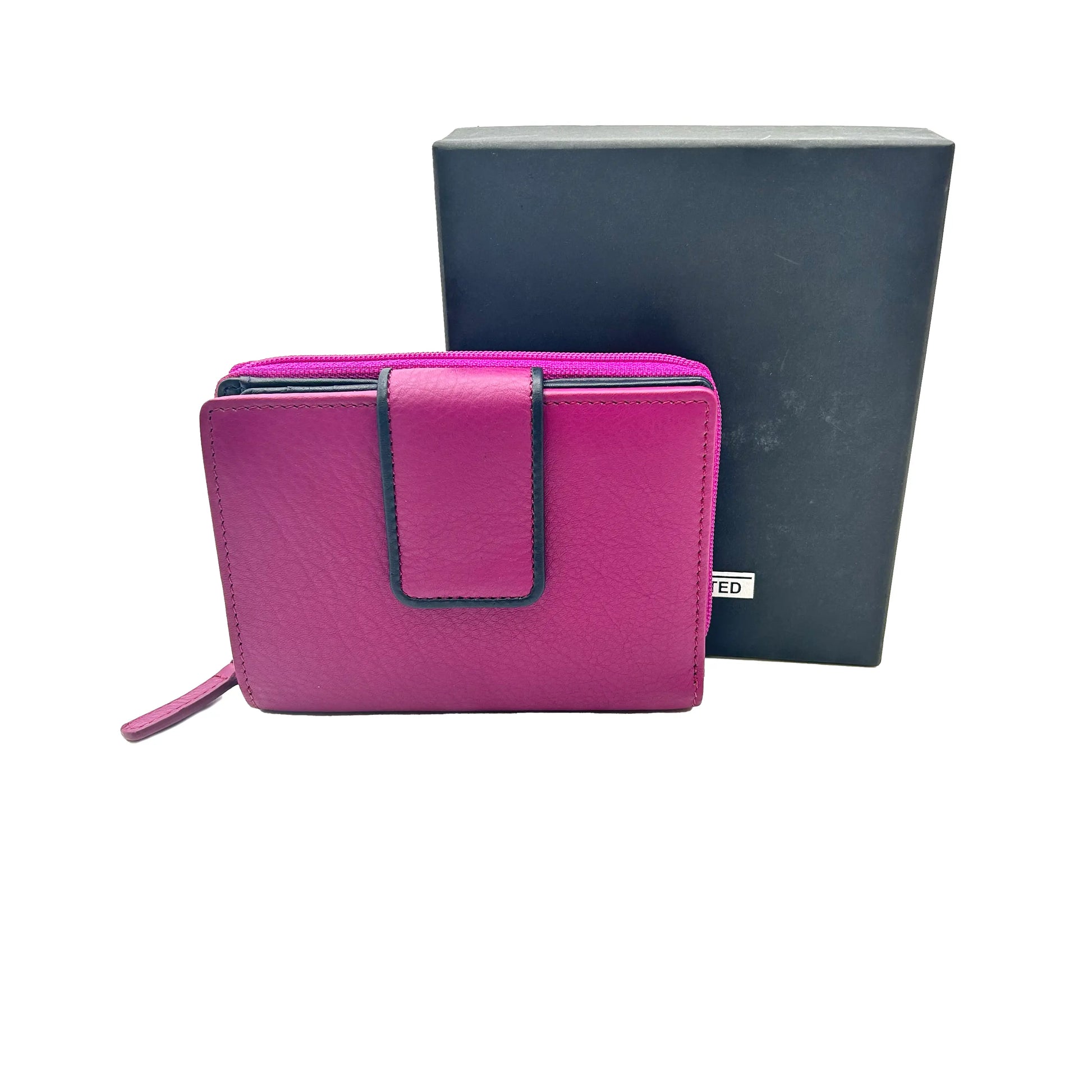 8840 Portafoglio Donna Ciclamino/Blu - Scarpe Biella | Barbera Sandro e Figli snc