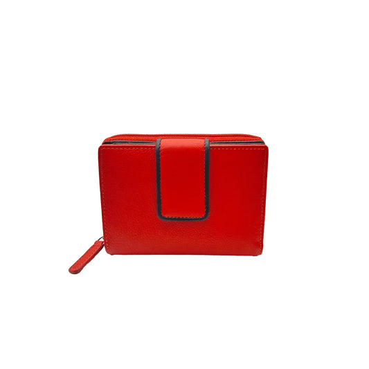 8840 Portafoglio Donna Rosso/Blu - Scarpe Biella | Barbera Sandro e Figli snc