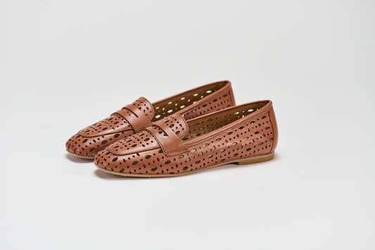 Ambra 11 Cuoio Barbera Biella - Scarpe Fatte a Mano