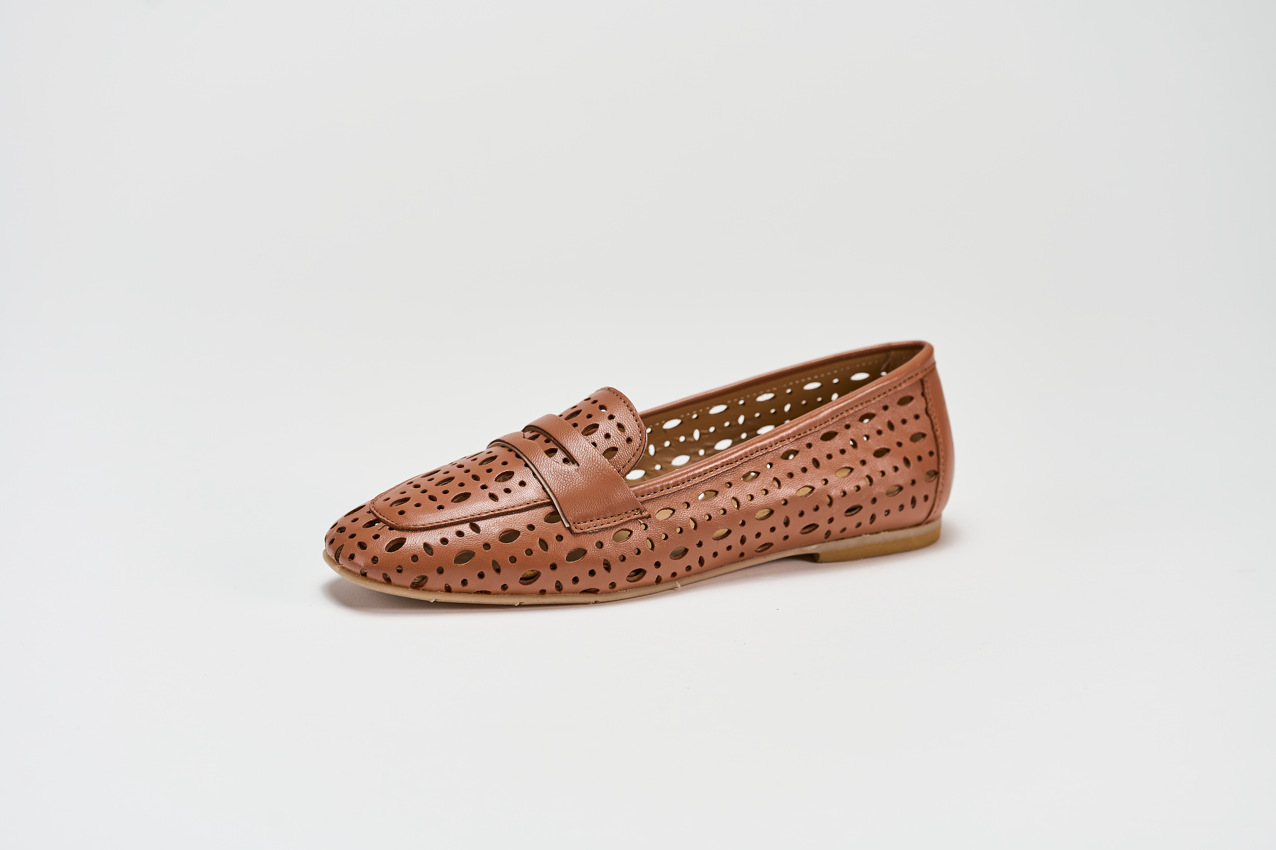 Ambra 11 Cuoio Barbera Biella - Scarpe Fatte a Mano