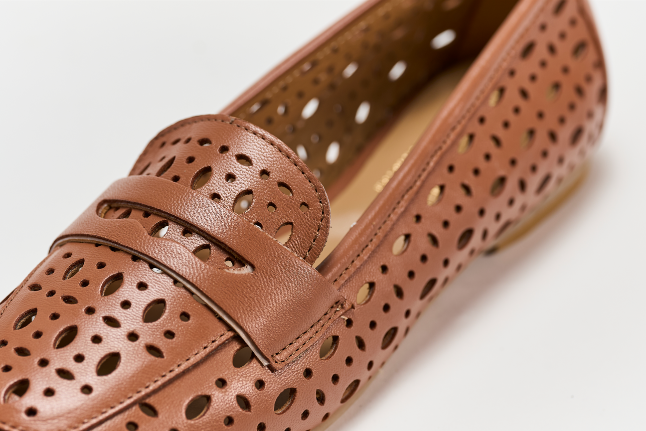 Ambra 11 Cuoio Barbera Biella - Scarpe Fatte a Mano