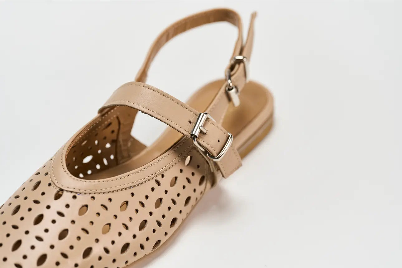 Ambra 13 Nude Barbera Biella - Scarpe Fatte a Mano