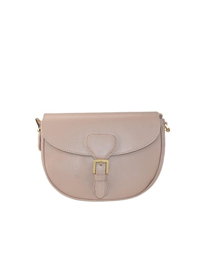 Borsa a spalla in pelle - BACU 29832 Beige Barbera Biella - Scarpe Fatte a Mano