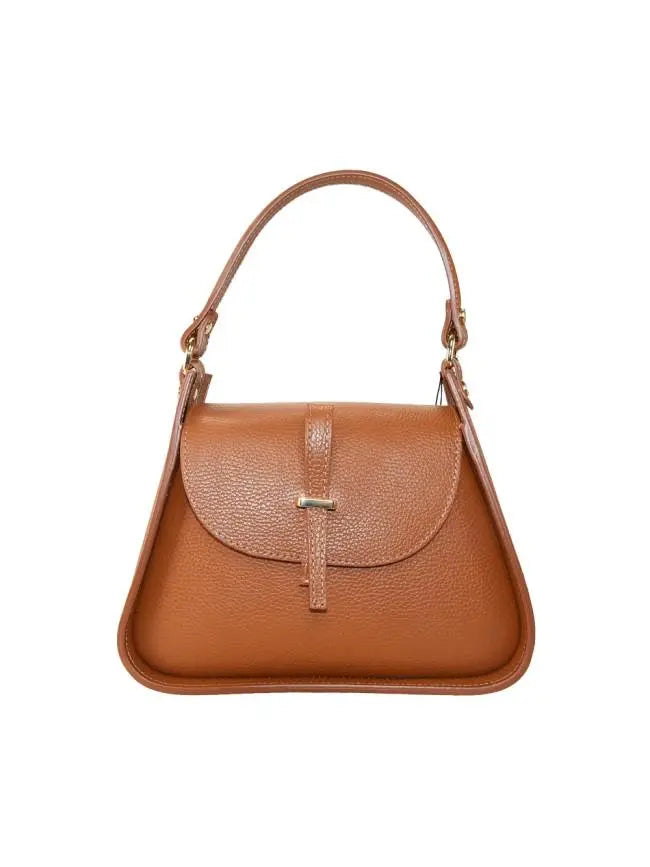 Borsa a mano in pelle - BAEN 35838 Cuoio Barbera Biella - Scarpe Fatte a Mano