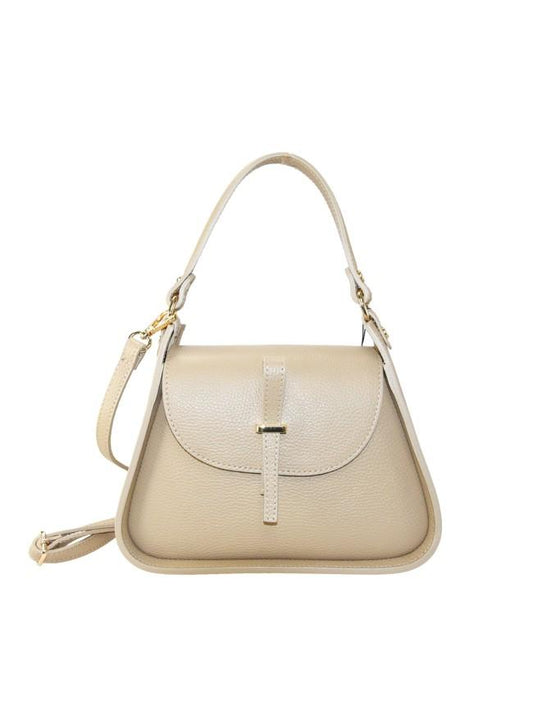 Borsa a mano in pelle - BAEN 35838 Taupe Barbera Biella - Scarpe Fatte a Mano