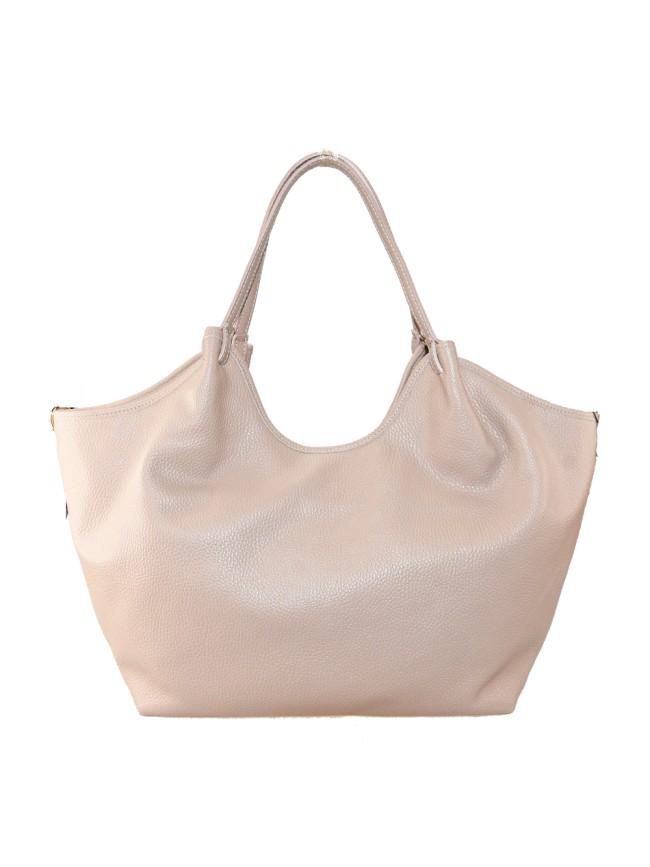 Borsa a mano in pelle - BASD 39843 Panna Barbera Biella - Scarpe Fatte a Mano