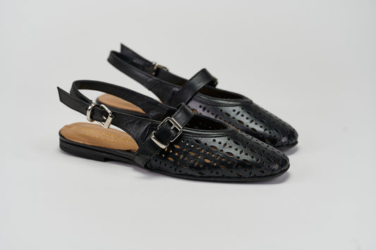 Ambra 13 Nero Barbera Biella - Scarpe Fatte a Mano
