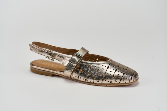 Ambra 13 Platino Barbera Biella - Scarpe Fatte a Mano