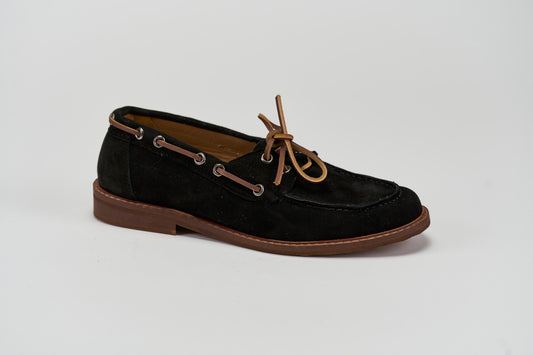 Barca Black Barbera Biella - Scarpe Fatte a Mano