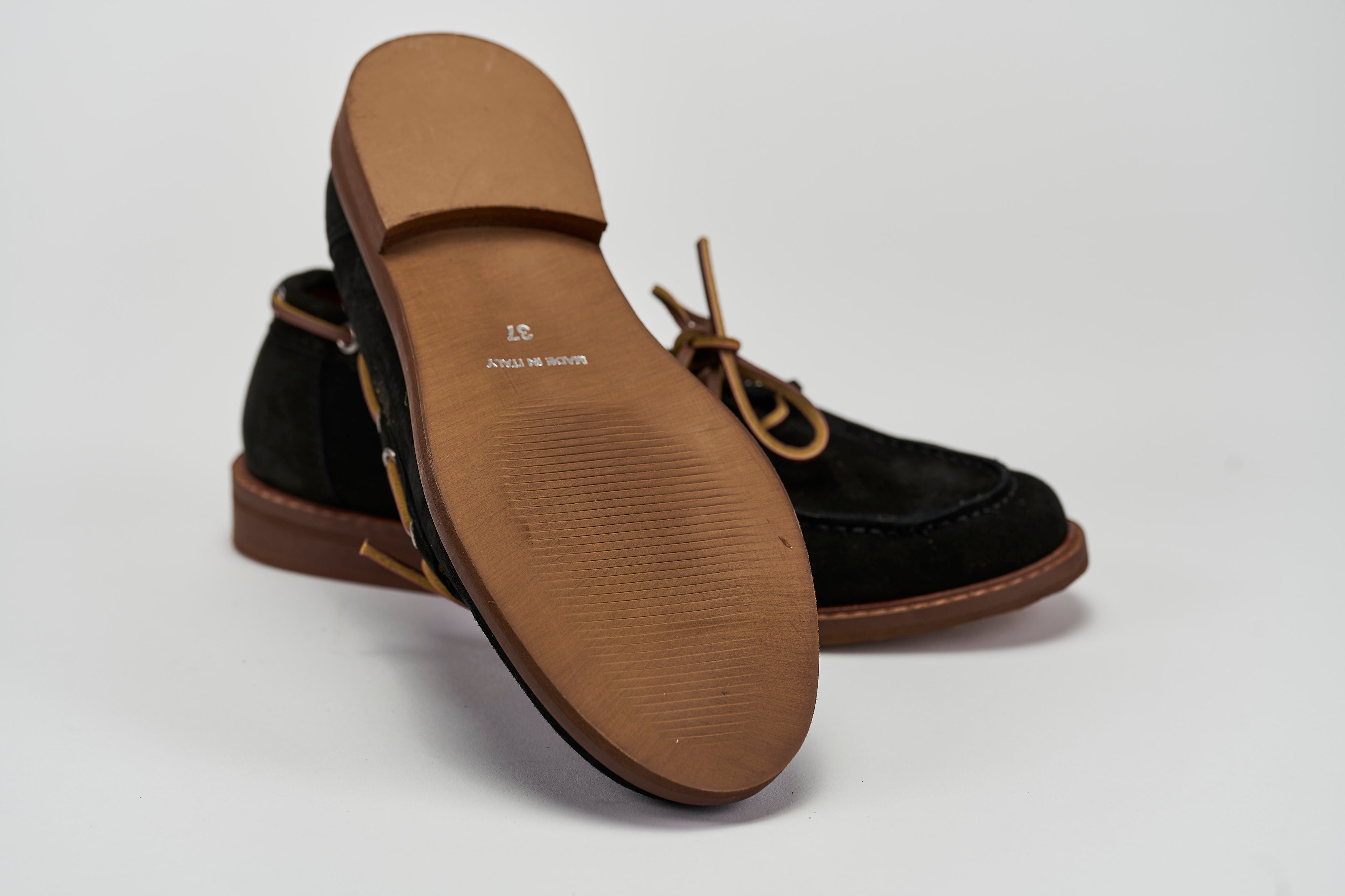 Barca Black Barbera Biella - Scarpe Fatte a Mano