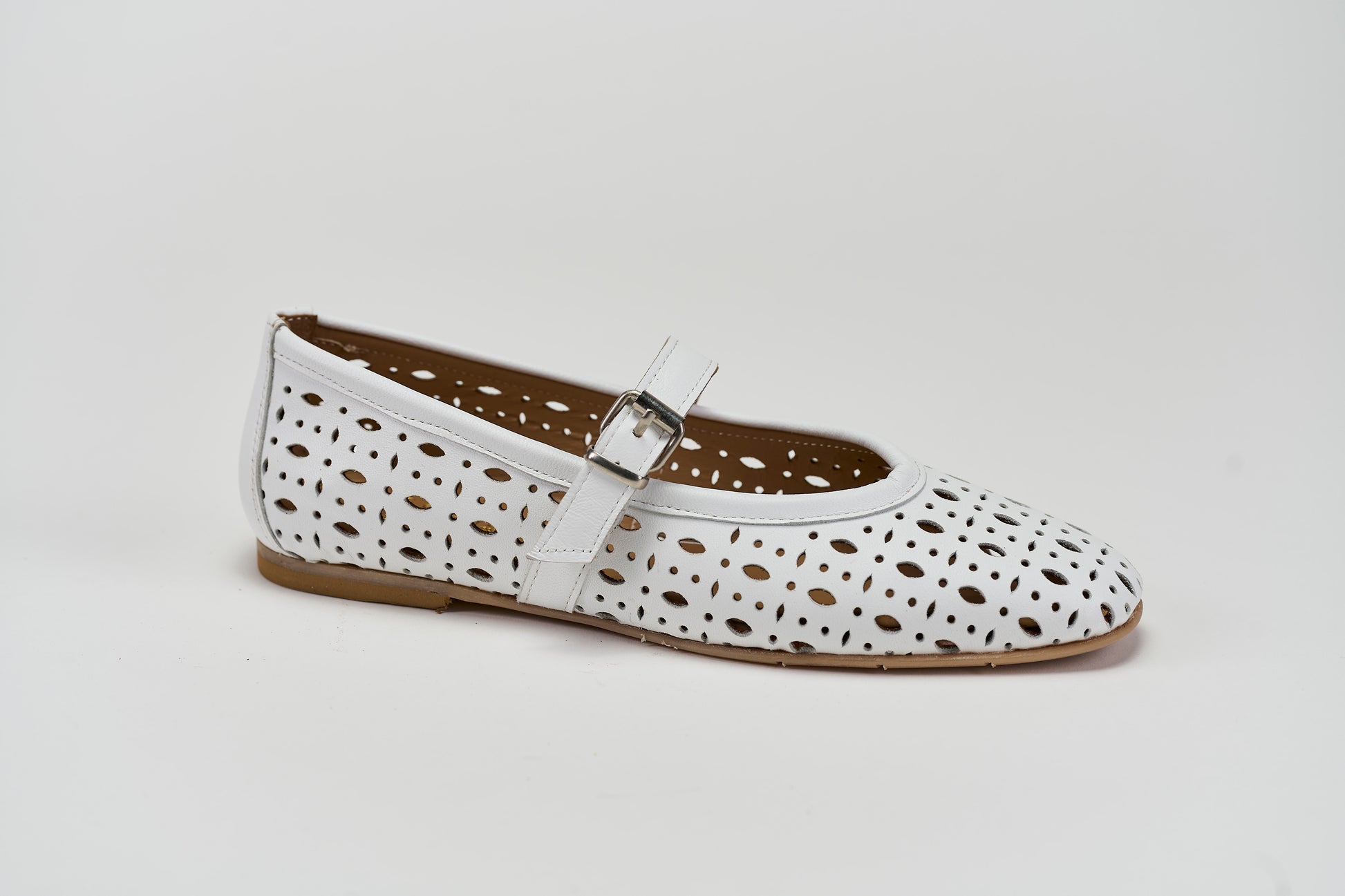 Ambra 12 Bianco Barbera Biella - Scarpe Fatte a Mano