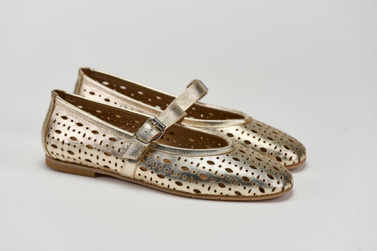Ambra 12 Platino Barbera Biella - Scarpe Fatte a Mano
