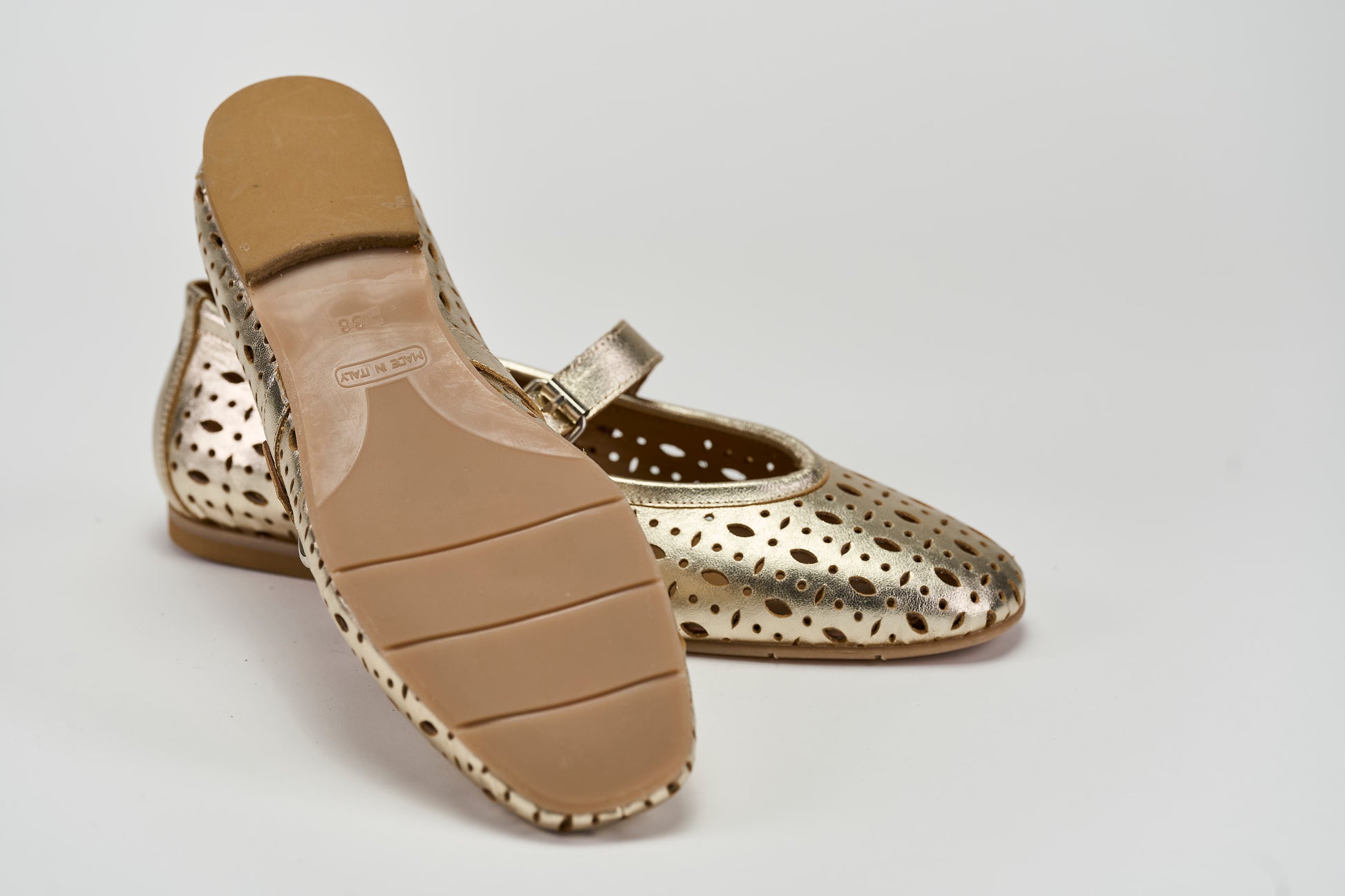 Ambra 12 Platino Barbera Biella - Scarpe Fatte a Mano