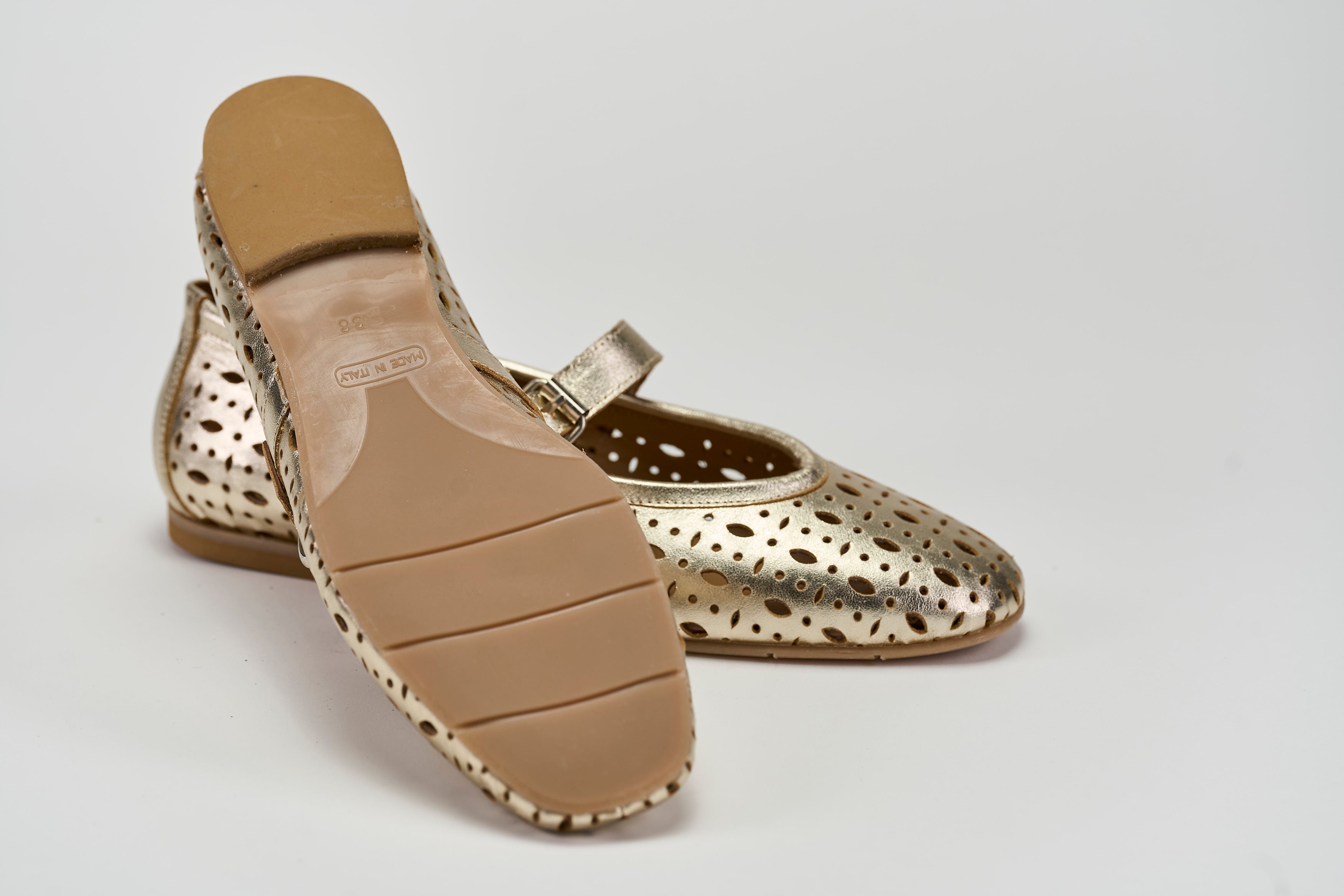 Ambra 12 Platino Barbera Biella - Scarpe Fatte a Mano