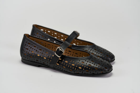 Ambra 12 Nero Barbera Biella - Scarpe Fatte a Mano