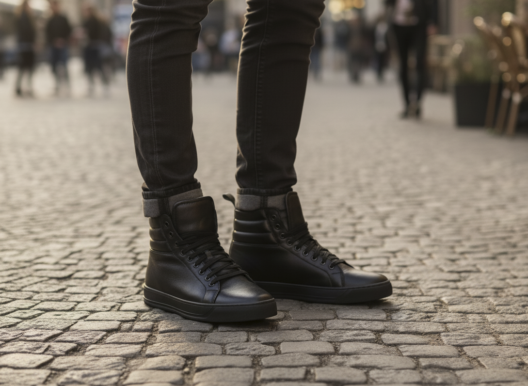 Boxer Nero - Scarpe Biella | Barbera Sandro e Figli snc