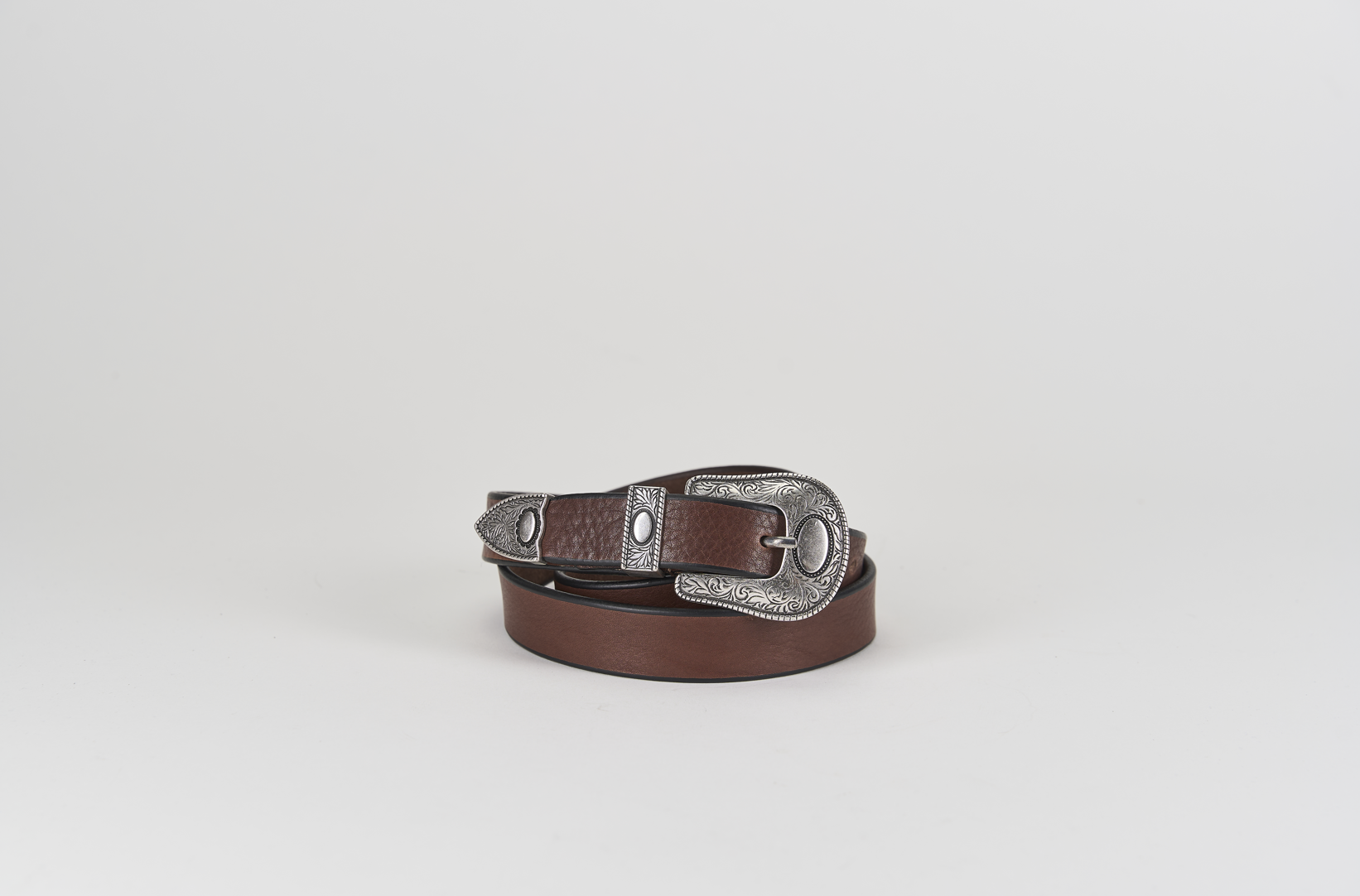 Cintura 007 25 Marrone Barbera Biella - Scarpe Fatte a Mano