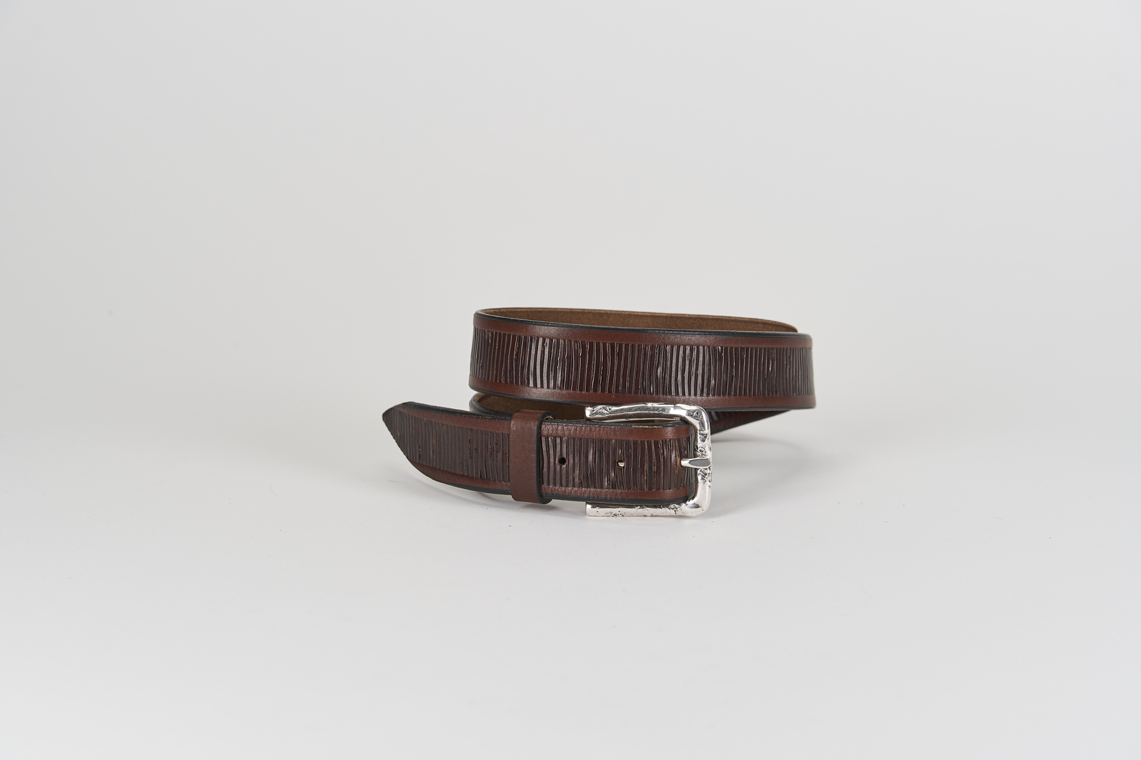 Cintura 009 35 Cognac Barbera Biella - Scarpe Fatte a Mano