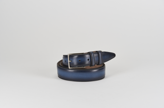 Cintura tinta a mano blu - Scarpe Biella | Barbera Sandro e Figli snc