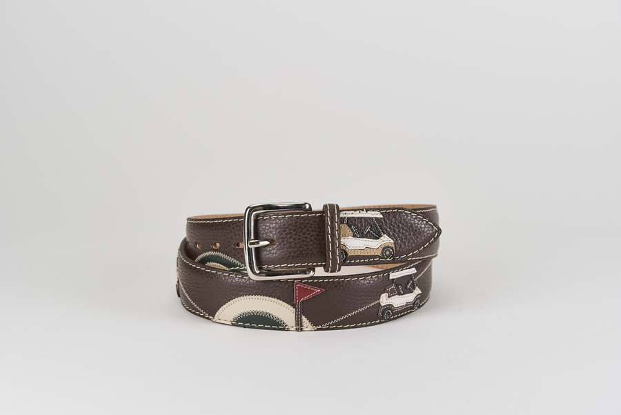 Cintura Golf marrone