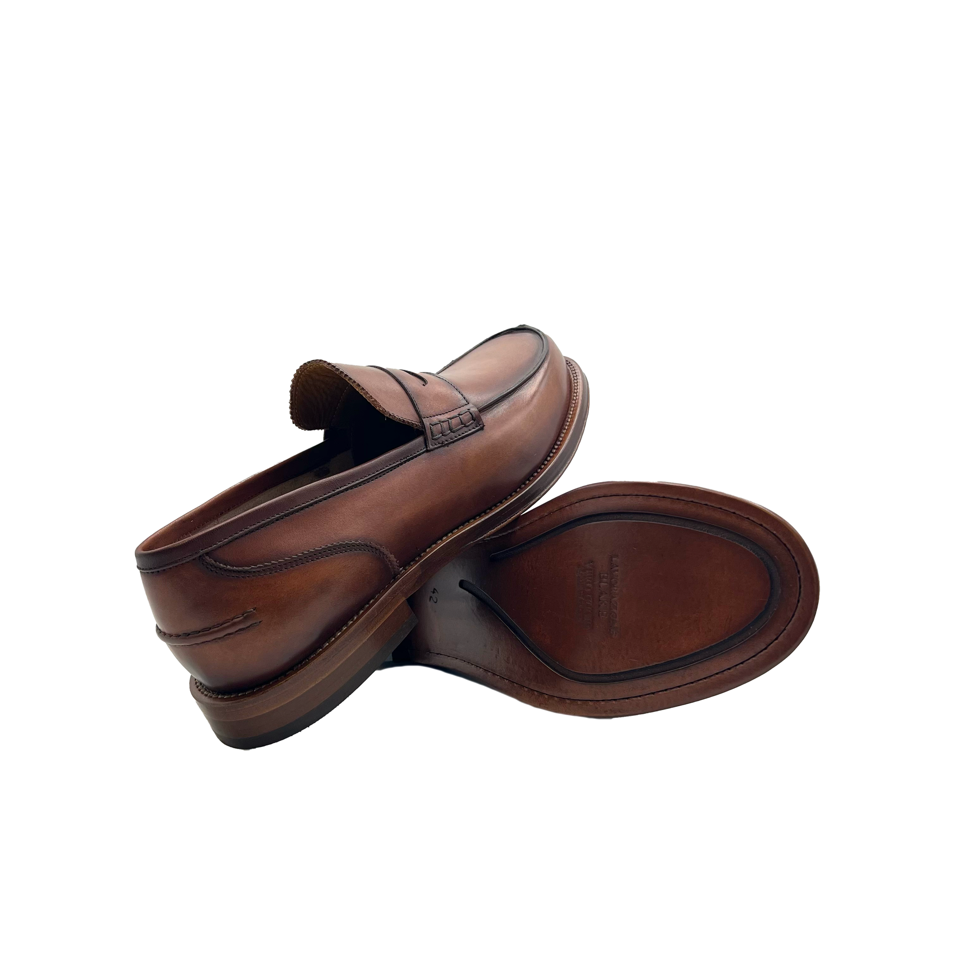 College Marrone 2400 Barbera Biella - Scarpe Fatte a Mano