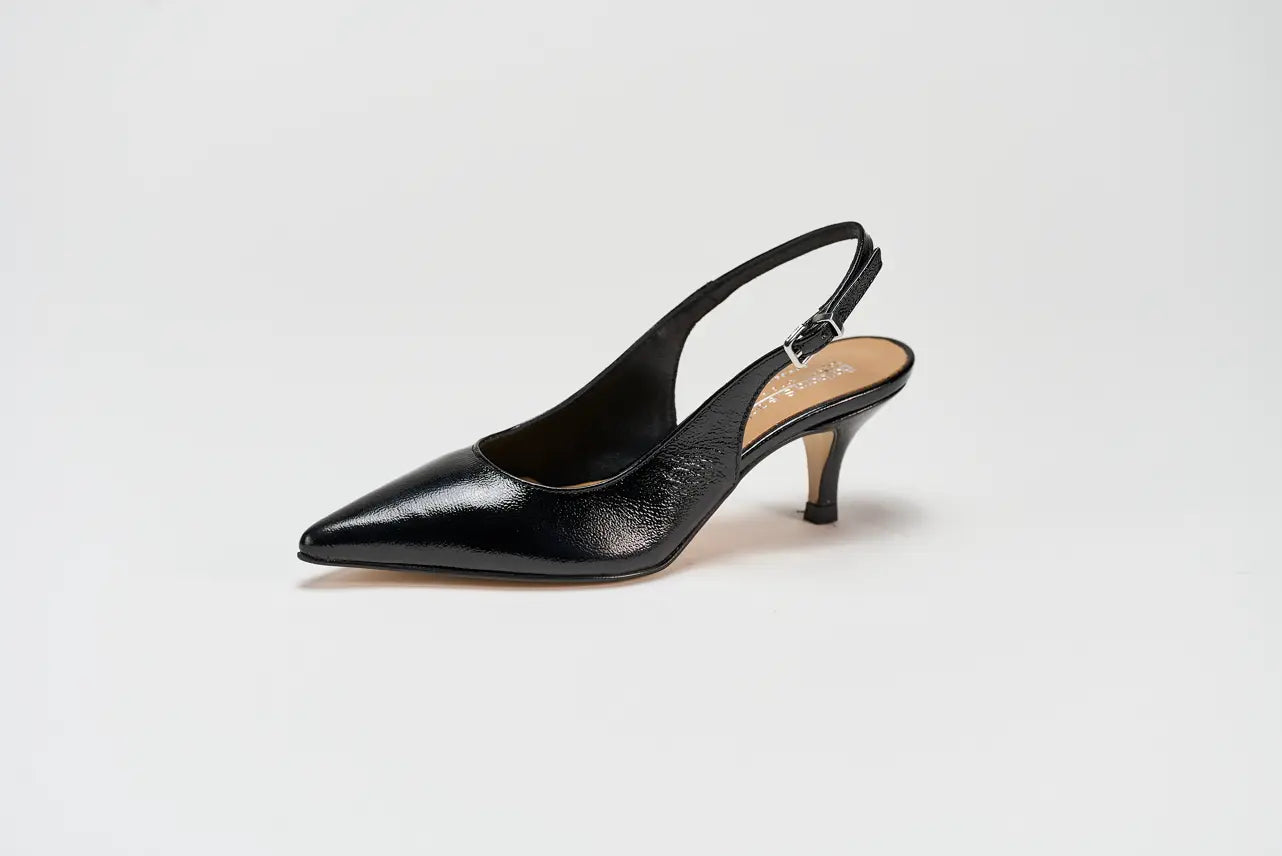 Chanel tacco 50 - 3319-04 Nero Barbera Biella - Scarpe Fatte a Mano