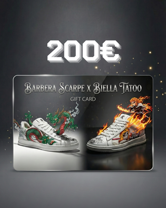 GIFT CARD - B68 Tattoo - Scarpe Biella | Barbera Sandro e Figli snc