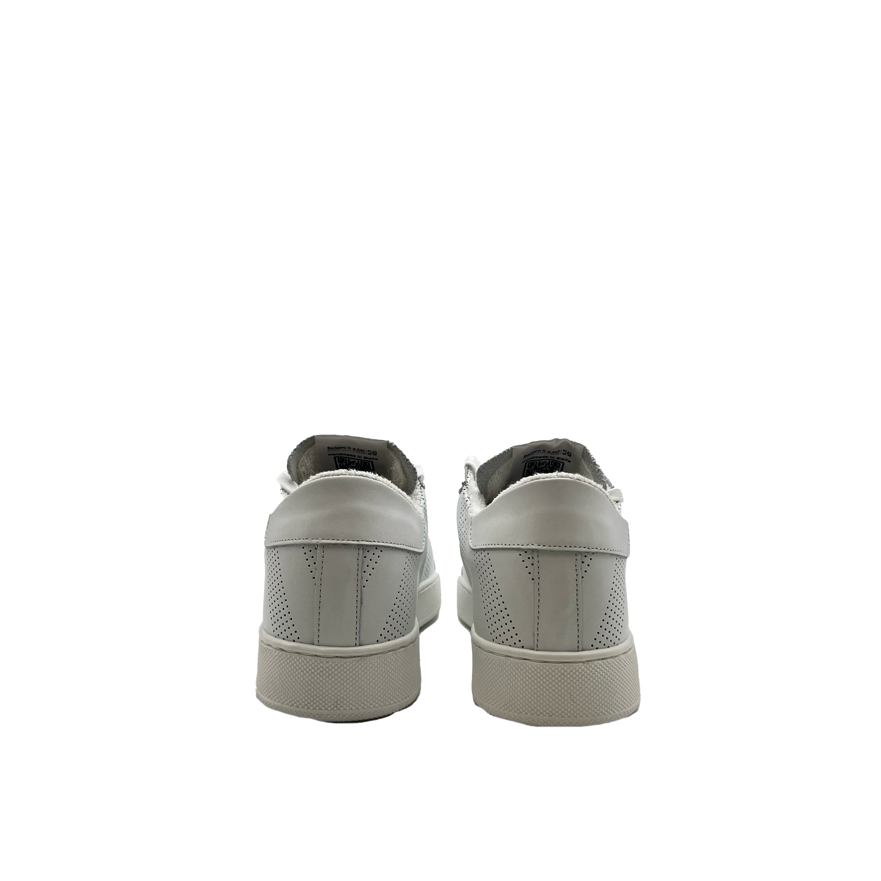 HEVO2 - White Barbera Biella - Scarpe Fatte a Mano