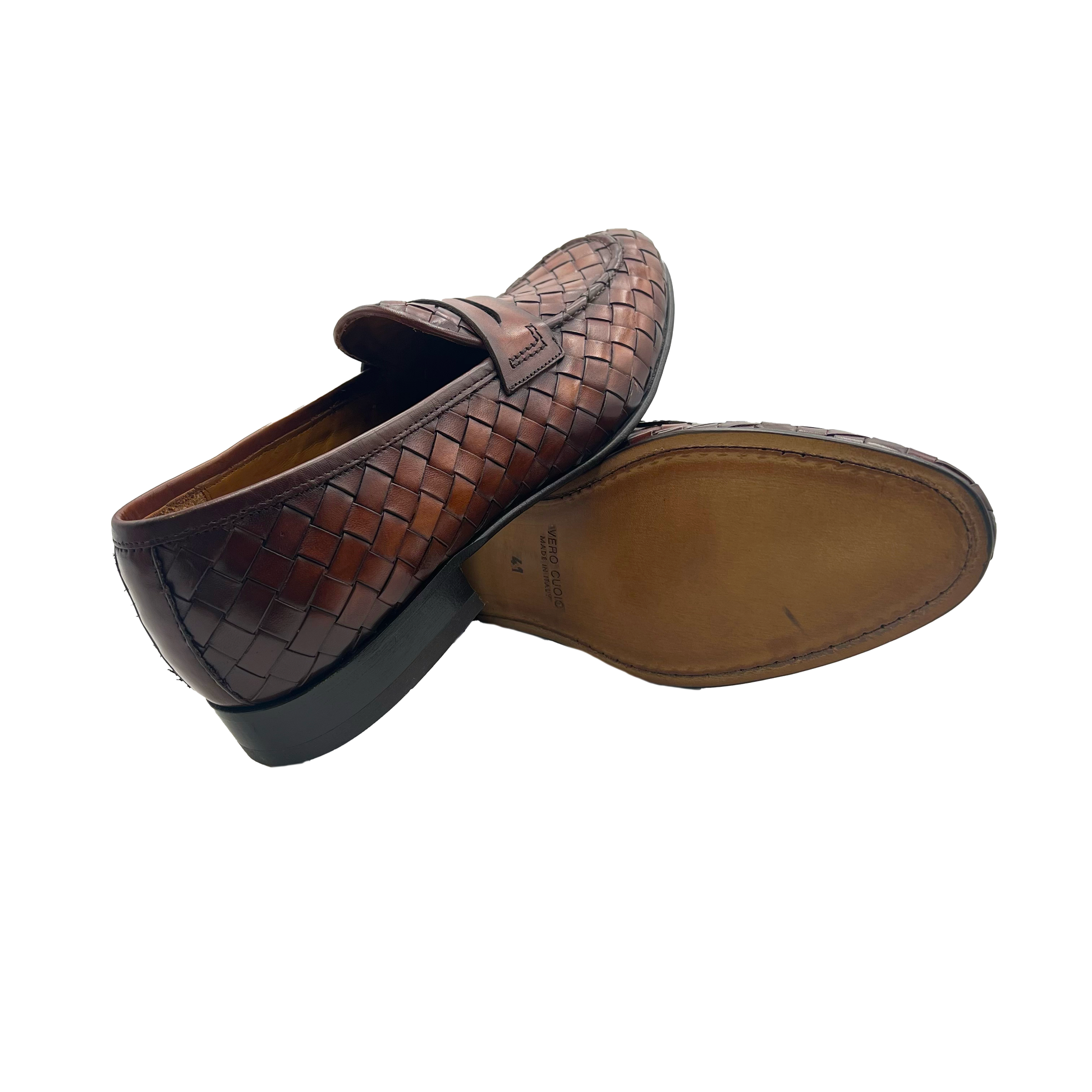 42204 Intreccio Brisee Barbera Biella - Scarpe Fatte a Mano