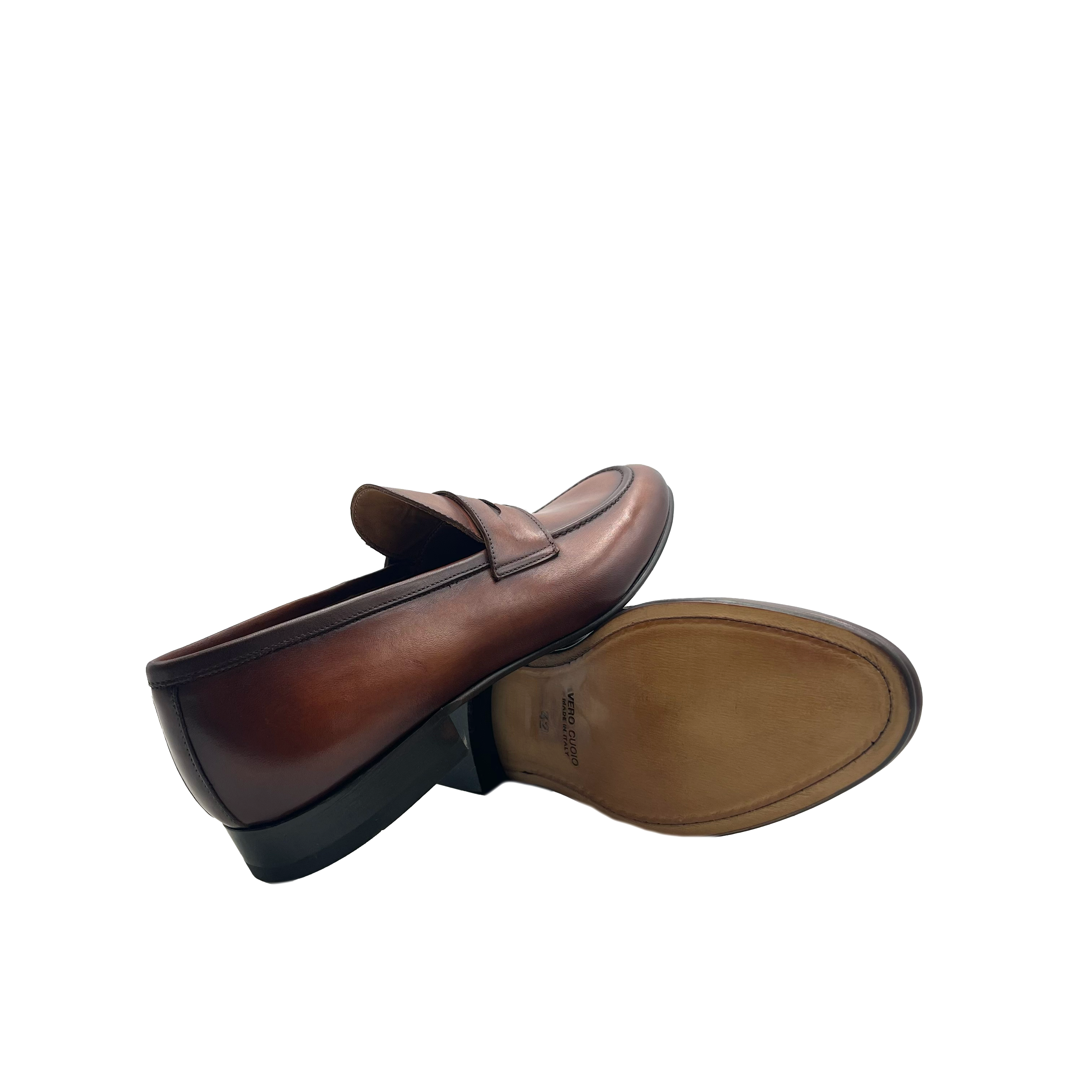 Mocassino Penny Loafers 4228 Brisee Barbera Biella - Scarpe Fatte a Mano